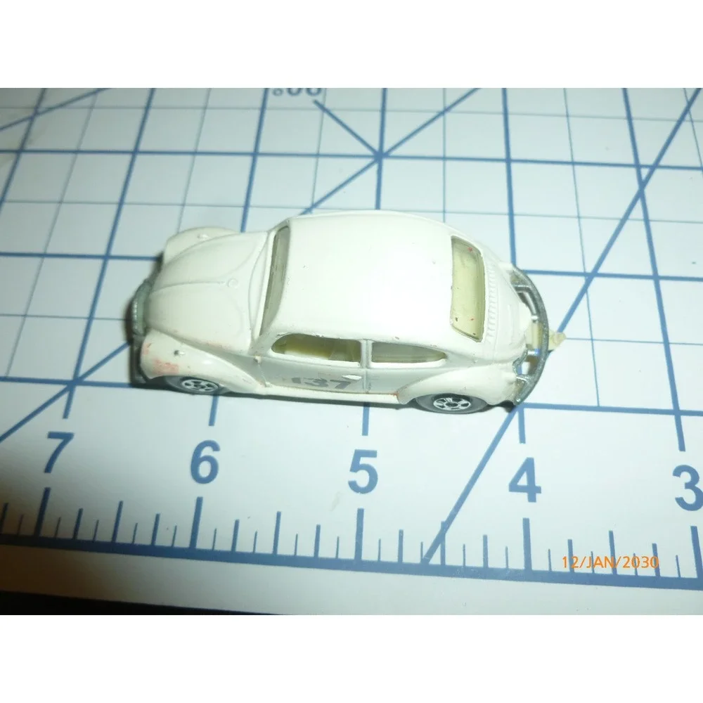 Matchbox Superfast No 15 Volkswagen 1500 Saloon White 137 Rally Monte Carlo 1970